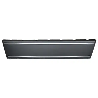 2009-2012 Audi A4 License Plate Moulding Front (matte-platinum Gray) With S-line
