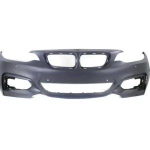 2017-2021 BMW M240I Xdrive Coupe Bumper Front Primed w/o Park Assist/washer w/ Park Distance/m-package