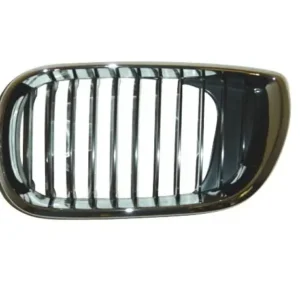 2002-2005 BMW 3 Series Sedan Grille Driver Side Chrome/black
