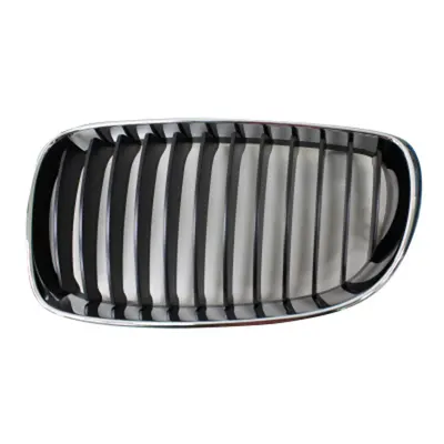 2008-2013 BMW 1 Series Grille Driver Side Chrome/black Coupe/conv