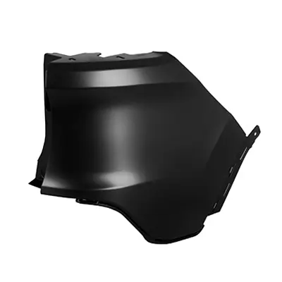 2014-2018 Jeep Cherokee Bumper End Rear Passenger Side Primed w/ Advance Park Assistance Latitude/limited/sport