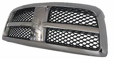 2009-2010 Dodge RAM1500 Grille Chrome Frame w/ Black Honeycomb Insert