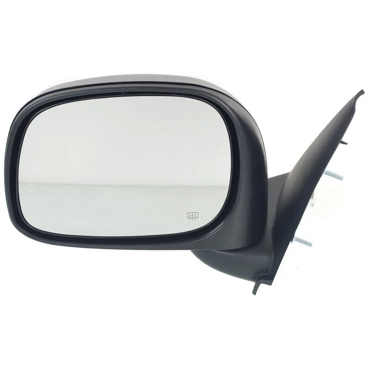 2002-2009 Dodge RAM1500 Door Mirror Driver Side Power Heated Textured w/o Tow Manual Fold