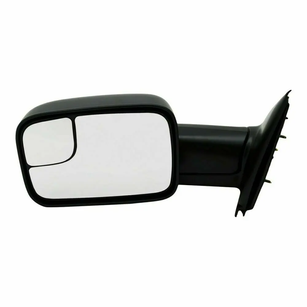 2002-2008 Dodge RAM1500 Door Mirror Driver Side Manual w/ Tow Textured