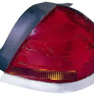1998-2004 Ford Crown Victoria Tail Lamp Passenger Side (chrome Moulding 4 Bulb-red-amber) Hight Quality