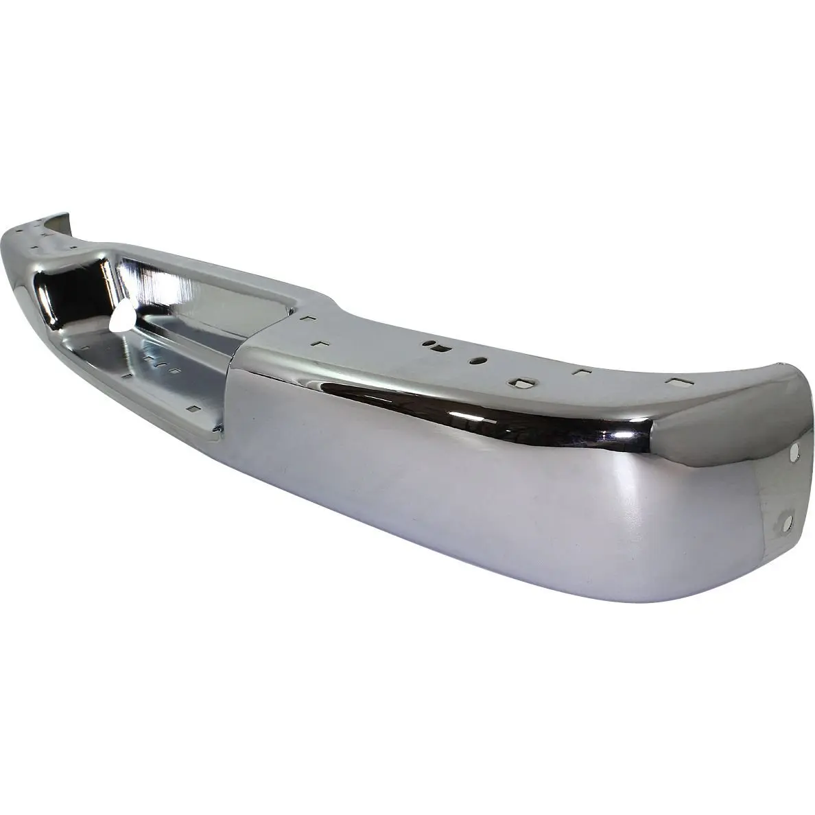 1996-2025 Chevrolet Chevy Express Bumper Face Bar Rear Chrome w/o Sensor
