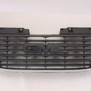2007-2014 GMC Yukon Grille w/o Denali Package Matte Black w/ Chrome Frame