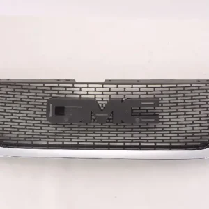 2007-2012 GMC Acadia Grille Matte-black w/ Chrome Molding
