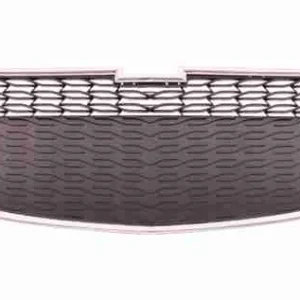 2013-2015 Chevrolet Spark Grille Lower Matt-black w/ Chrome Molding w/o Fog Hole Ls/lt