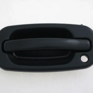 2001 GMC Sierra C3 Door Handle Front Driver Side Outer Black (w/ Key Ho)