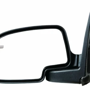 2000-2006 GMC Yukon Xl Door Mirror Driver Side Power Heated w/ Manual Folding w/ Puddle Lamp Textured w/ Smooth Cap w/off Road