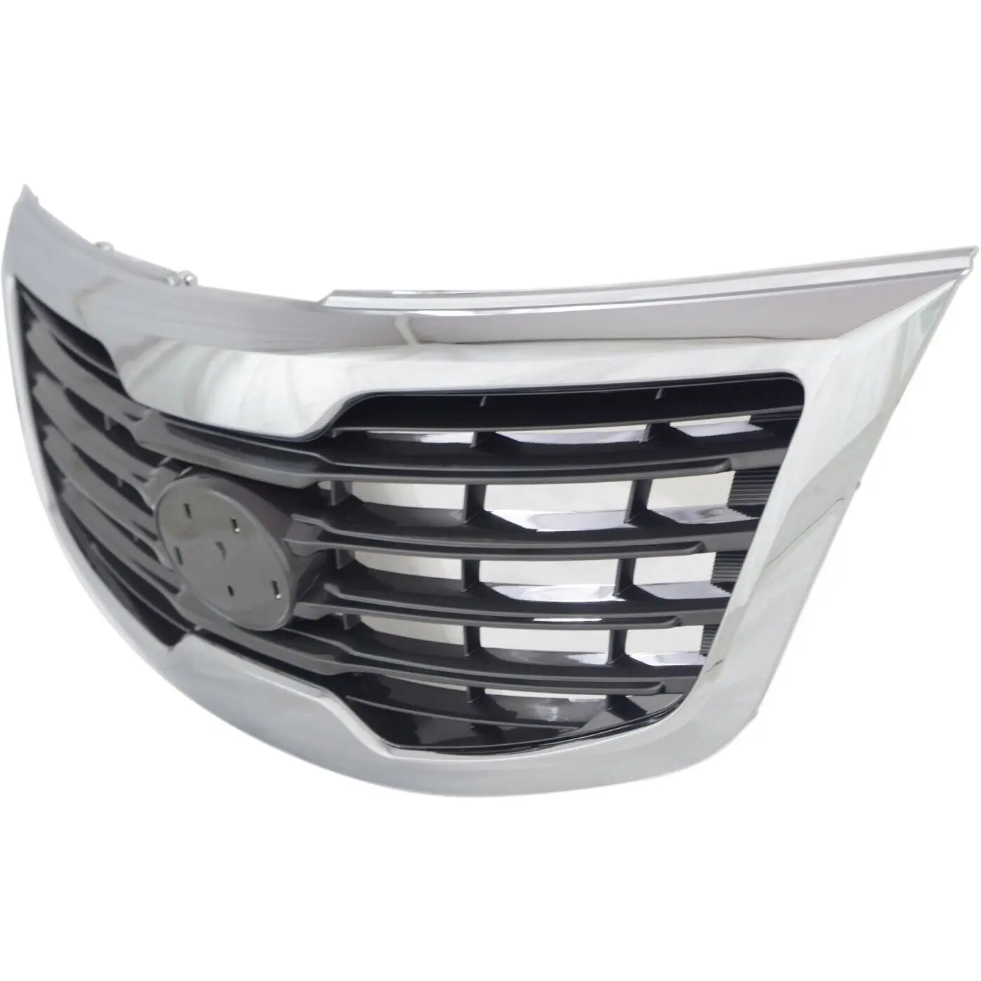 2011-2013 Kia Sportage Grille Paint Silver Gray w/ Chrome Molding