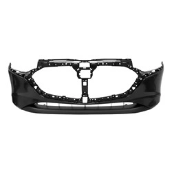 2019-2024 Mazda 3 Sport Bumper Front Primed w/o Sensor Hatch Back Model