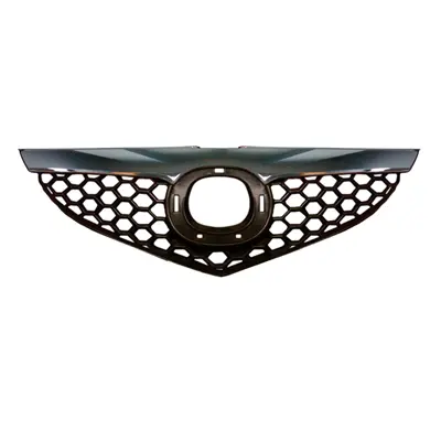 2007-2009 Mazda 3 Grille Gray w/ Chrome Moulding Std Sedan