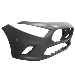 2019-2022 Mercedes A250 Bumper Front Primed w/ 2 Sensor/tow Hook Hole/camera w/o Amg