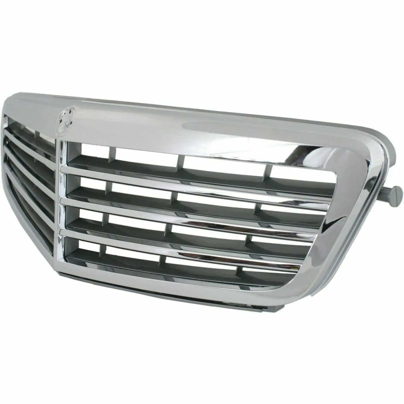 2008-2009 Mercedes C230 Grille Chrome Gray w/o Amg Package w/ Elegance Package