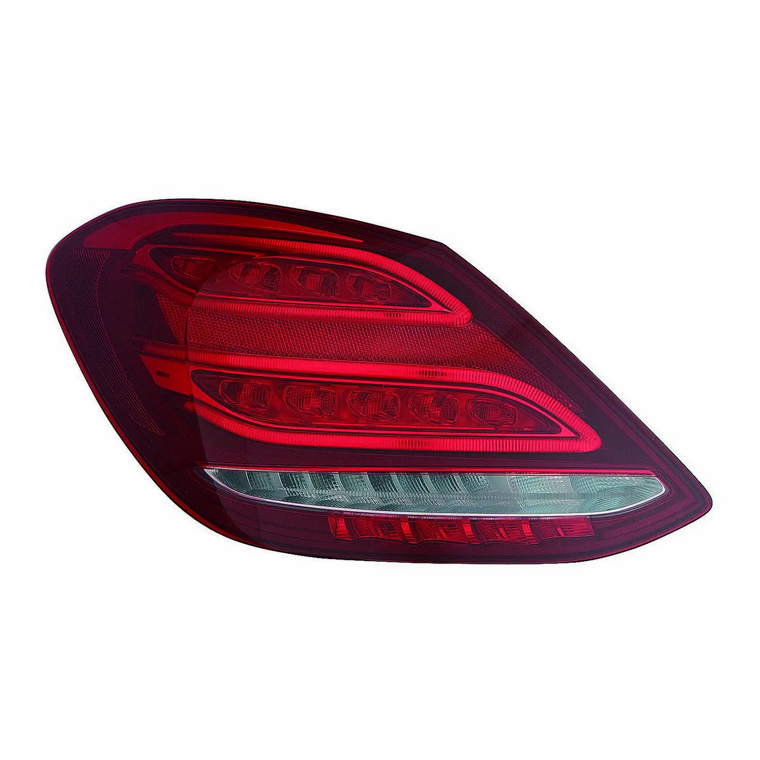 2017-2018 Mercedes C300 Sedan Tail Lamp Driver Side Sedan w/ Led Head Lamp Hight Quality