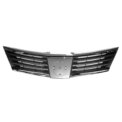 2007-2009 Nissan Versa Grille Chrome/black