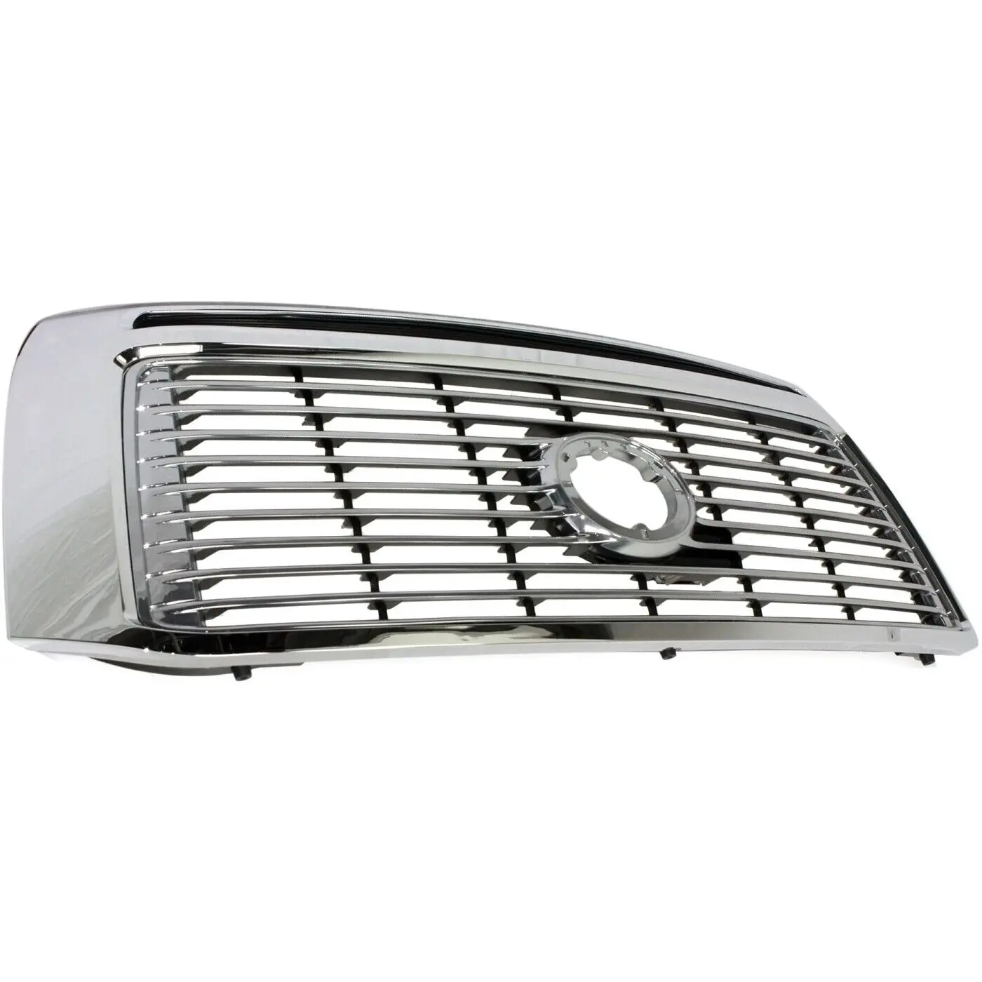 2010-2013 Toyota Tundra Grille Ltd/platinum Model w/o Sport Package Chrome w/ Silver Billet Insert Same As TO1200364