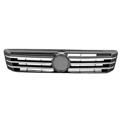 2012-2015 Volkswagen Passat Grille Painted-black w/ 6 Vertical Chrome Molding Strips