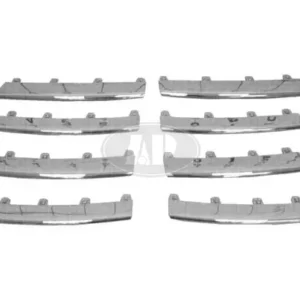 2005-2010 Volkswagen Jetta Grille Moulding Kit Chrome (8PC/SET)